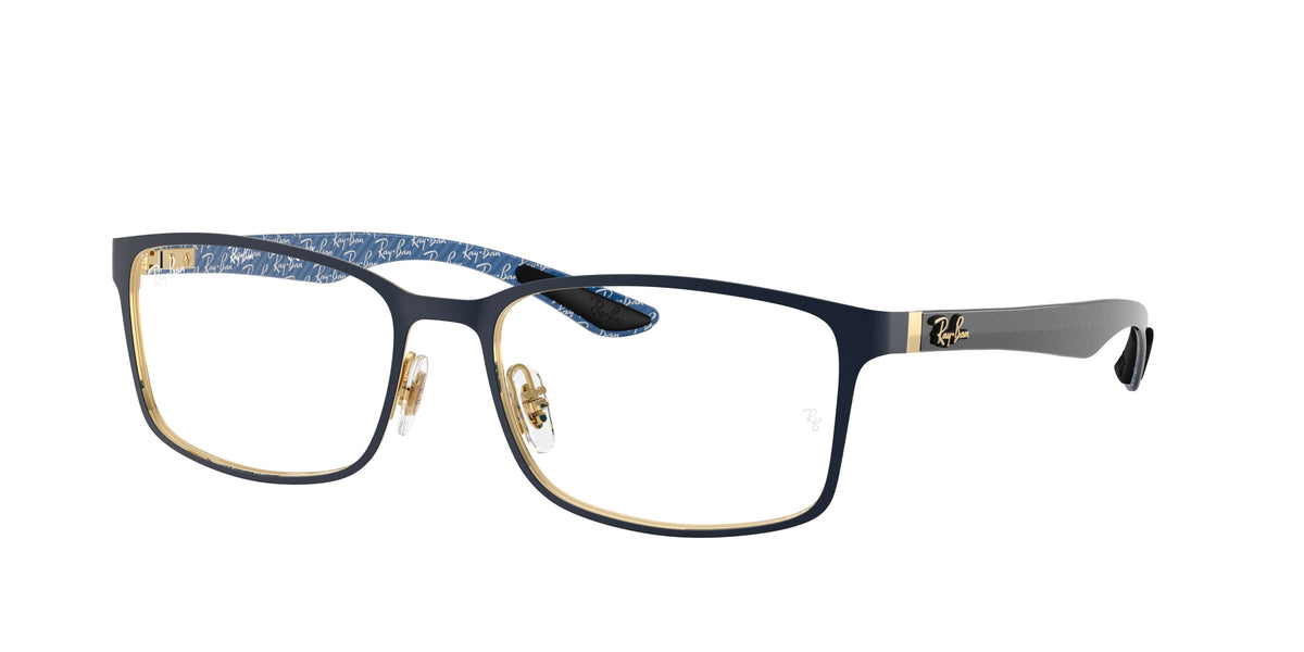 Ray-Ban RX8424 Blue & Arista Gold Eyeglasses