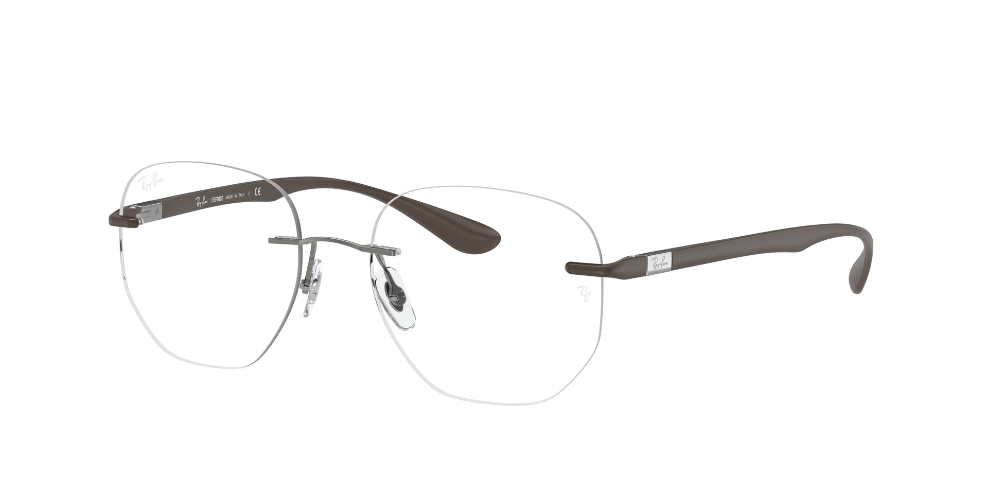 Ray-Ban RX8766 Light Brown Eyeglasses