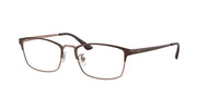 Ray-Ban RX8772D Brown On Copper Eyeglasses
