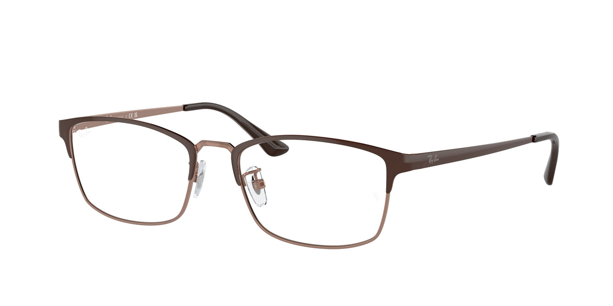Ray-Ban RX8772D Brown On Copper Eyeglasses