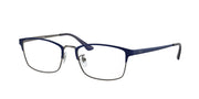 Ray-Ban RX8772D Dark Blue On Gunmetal Eyeglasses