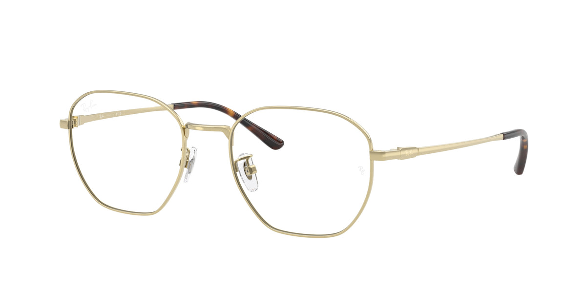 Ray-Ban RX8777D Pale Gold Eyeglasses
