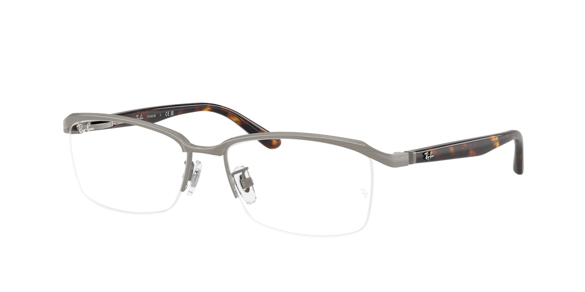 Ray-Ban RX8779D Brushed Gunmetal Eyeglasses