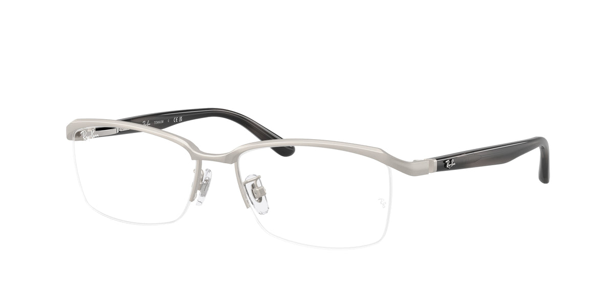 Ray-Ban RX8779D Brushed Silver Eyeglasses