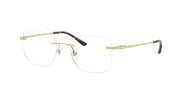 Ray-Ban RX8783D Light Gold Eyeglasses