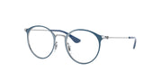 Ray-Ban RY1053 Blue On Silver Eyeglasses Kids