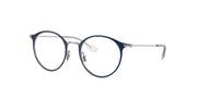 Ray-Ban RY1053 Blue On Silver Eyeglasses Kids