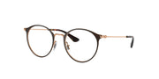Ray-Ban RY1053 Brown On Rose Gold Eyeglasses Kids