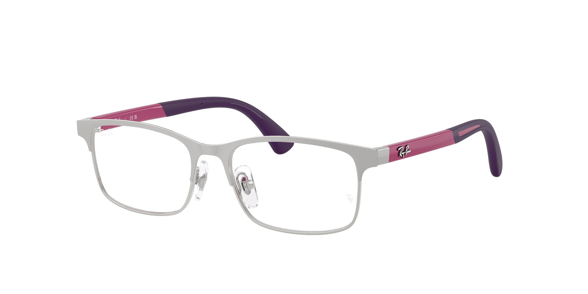Ray-Ban RY1061 Matte Silver On Silver Eyeglasses Kids