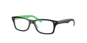 Ray-Ban RY1531 Black On Green Eyeglasses Kids