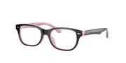 Ray-Ban RY1555F Havana On Opal Pink Eyeglasses Kids