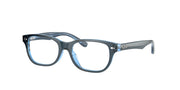 Ray-Ban RY1555F Blue On Blue Fluo Eyeglasses Kids