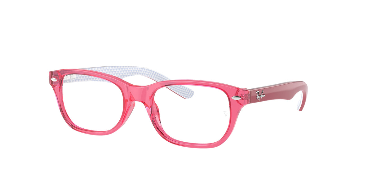 Ray-Ban RY1555F Transparent Pink Eyeglasses Kids
