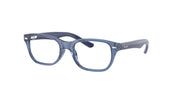 Ray-Ban RY1555 Transparent Blue Eyeglasses Kids
