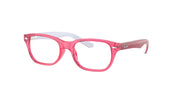 Ray-Ban RY1555 Transparent Pink Eyeglasses Kids