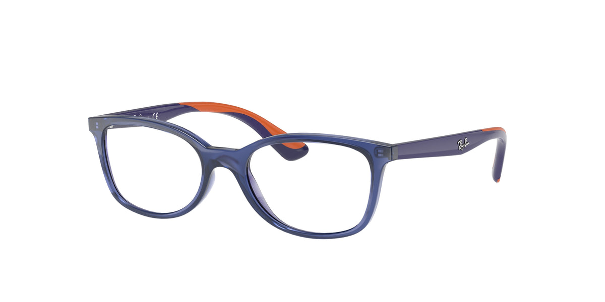 Ray-Ban RY1586 Transparent Blue Eyeglasses Kids