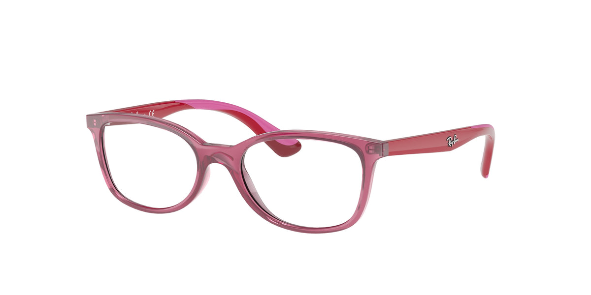 Ray-Ban RY1586 Transparent Red Eyeglasses Kids