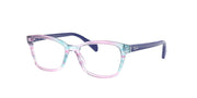 Ray-Ban RY1591 Violet Striped Multicolor Eyeglasses Kids