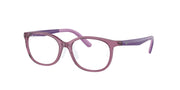 Ray-Ban RY1614D Transparent Purple Eyeglasses Kids