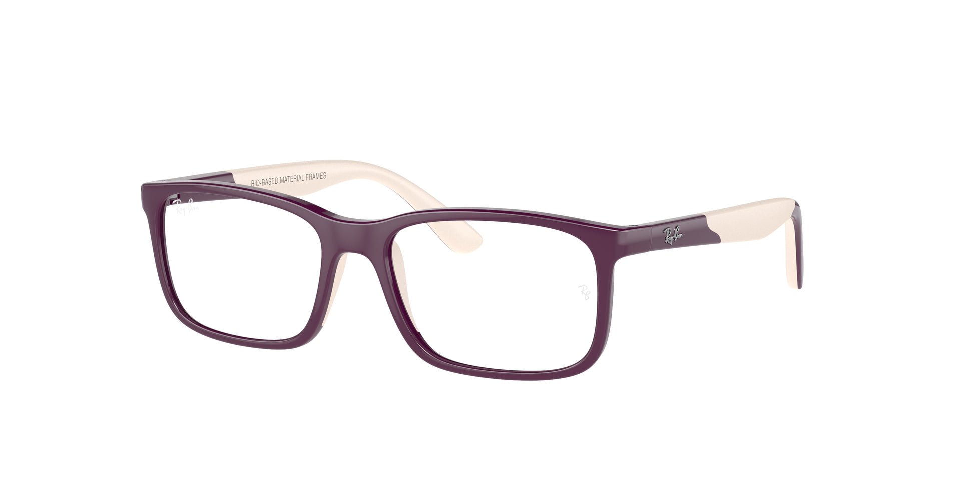 Ray-Ban RY1621 Purple On Light Brown Eyeglasses Kids