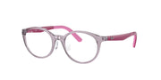 Ray-Ban RY1625D Transparent Pink Eyeglasses Kids