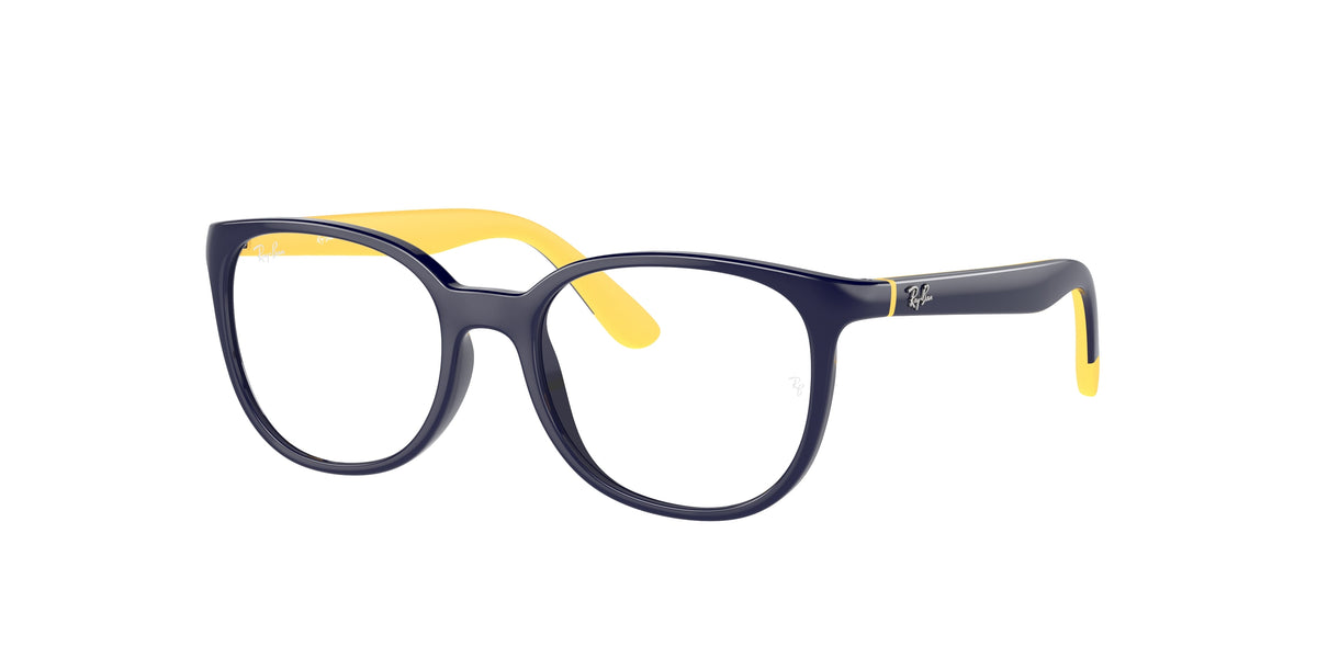 Ray-Ban RY1631 Dark Blue On Yellow Eyeglasses Kids