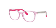 Ray-Ban RY1631 Transparent Pink Eyeglasses Kids