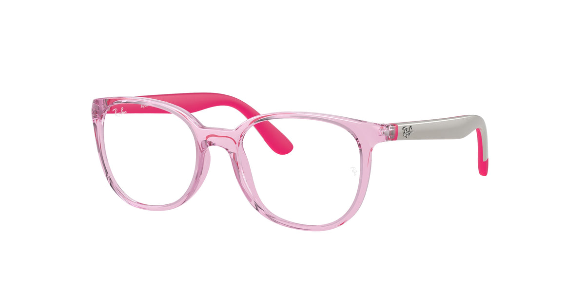 Ray-Ban RY1631 Transparent Pink Eyeglasses Kids