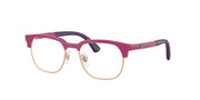 Ray-Ban RY1641 Fucsia On Rose Gold Eyeglasses Kids