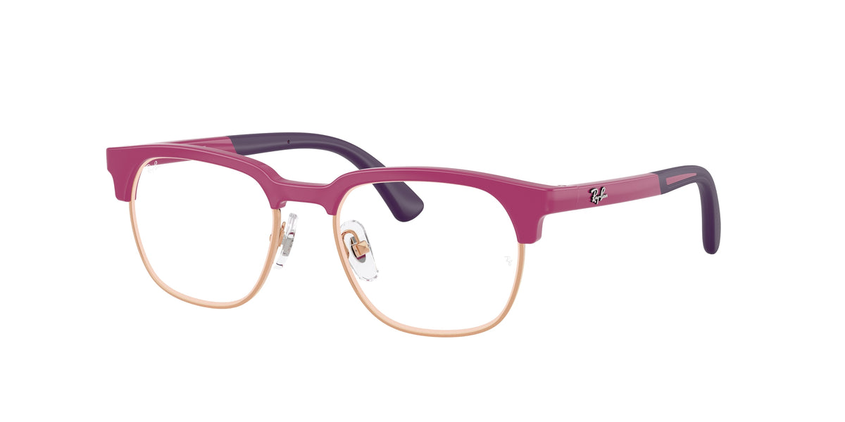 Ray-Ban RY1641 Fucsia On Rose Gold Eyeglasses Kids