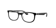 Ray-Ban RY1642F Black On Transparent Eyeglasses Kids