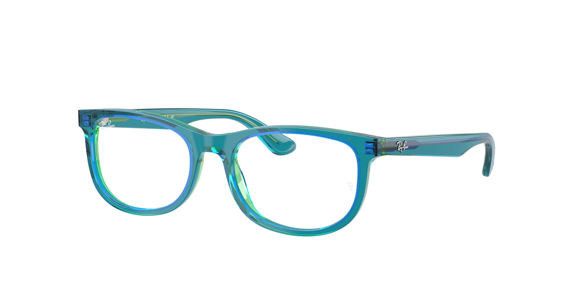 Ray-Ban RY1642F Transparent Blue & Green Eyeglasses Kids