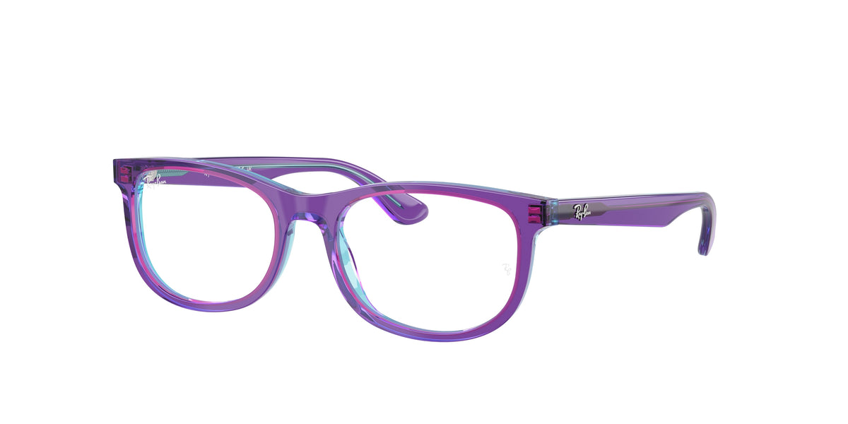 Ray-Ban RY1642F Transparent Violet & Light Blue Eyeglasses Kids