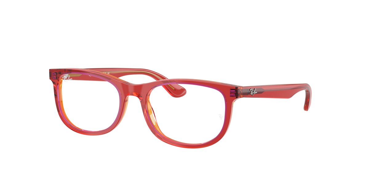 Ray-Ban RY1642 Transparent Red & Yellow Eyeglasses Kids