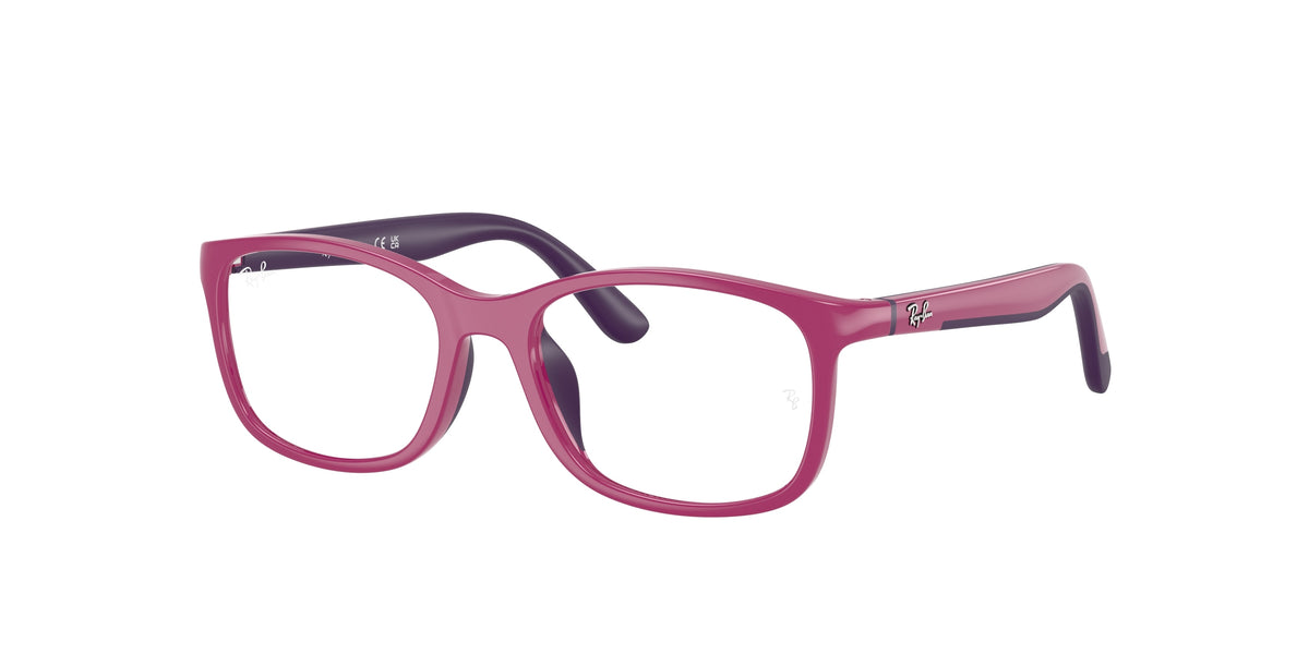 Ray-Ban RY1644 Fucsia On Rubber Violet Eyeglasses Kids