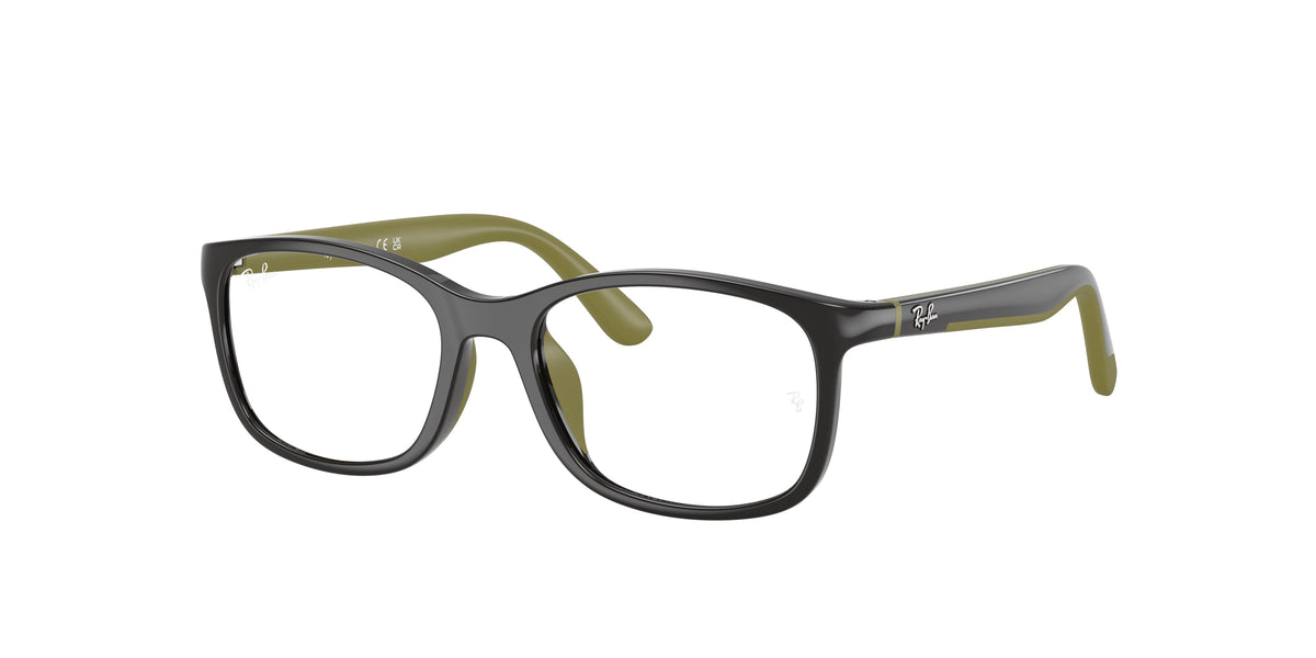 Ray-Ban RY1644 Grey On Rubber Green Eyeglasses Kids