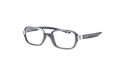 Ray-Ban RY9074V Transparent On Blue Eyeglasses Kids