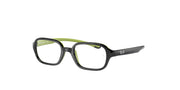 Ray-Ban RY9074V Black On Green Eyeglasses Kids