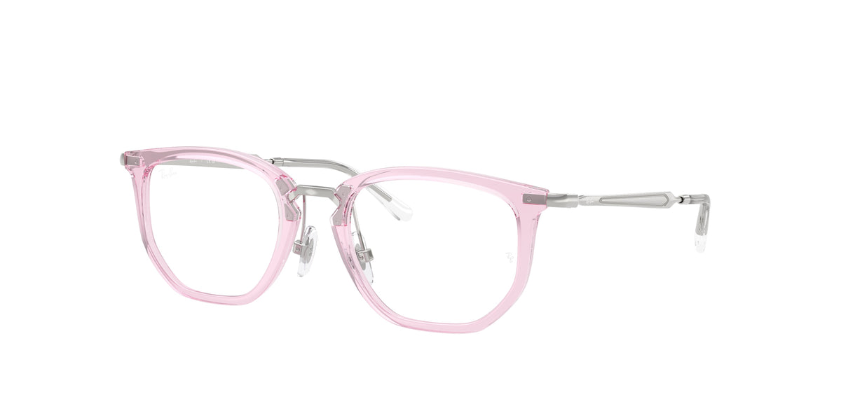 Ray-Ban RY9085V Transparent Pink Eyeglasses Kids