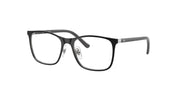 Ray-Ban RY9551V Black On Silver Eyeglasses Kids