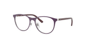 Ray-Ban RY9552V Matte Violet On Silver Eyeglasses Kids