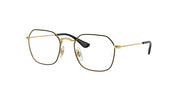 Ray-Ban RY9594V Black On Gold Eyeglasses Kids