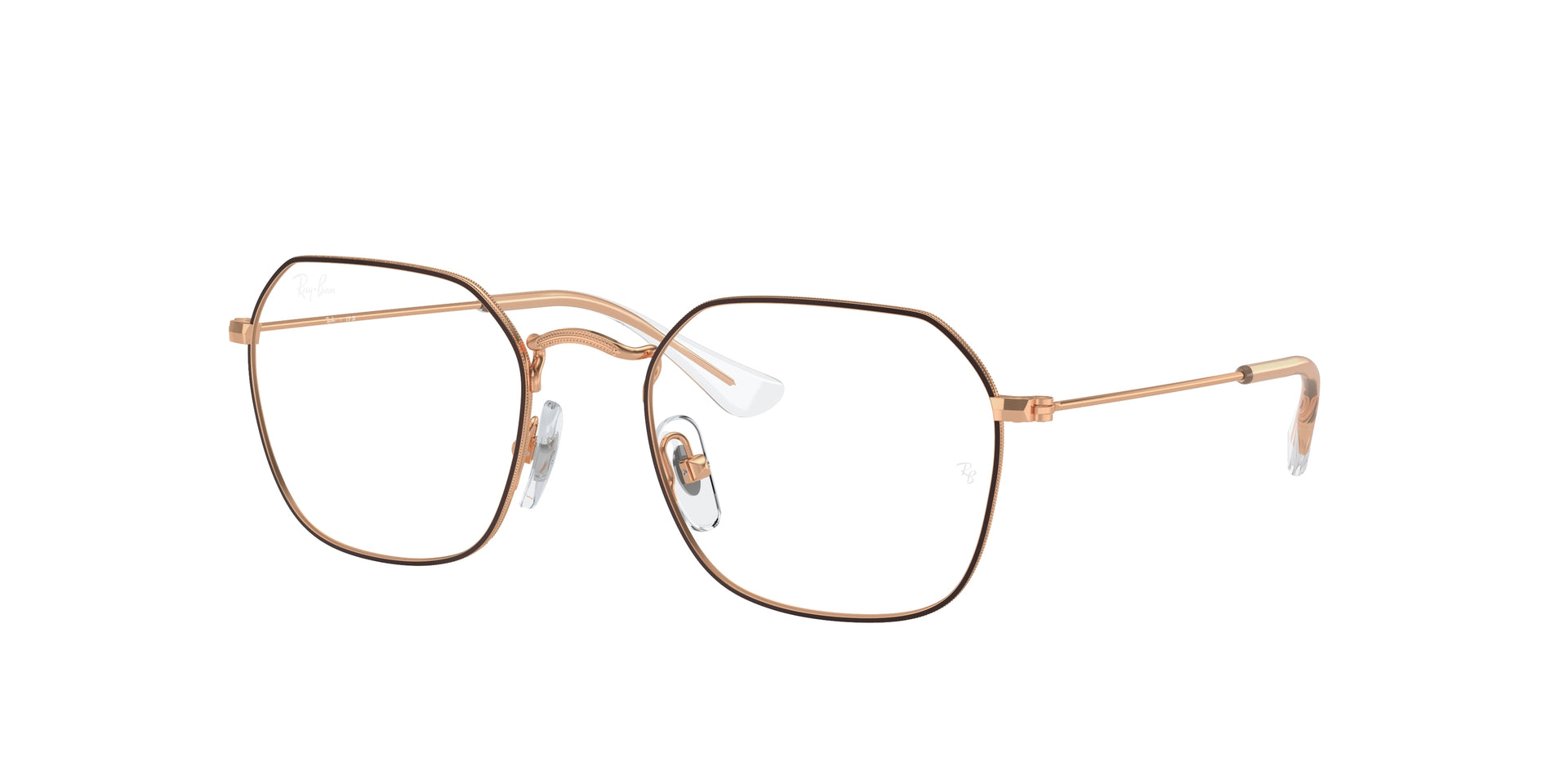 Ray-Ban RY9594V Brown On Rose Gold Eyeglasses Kids