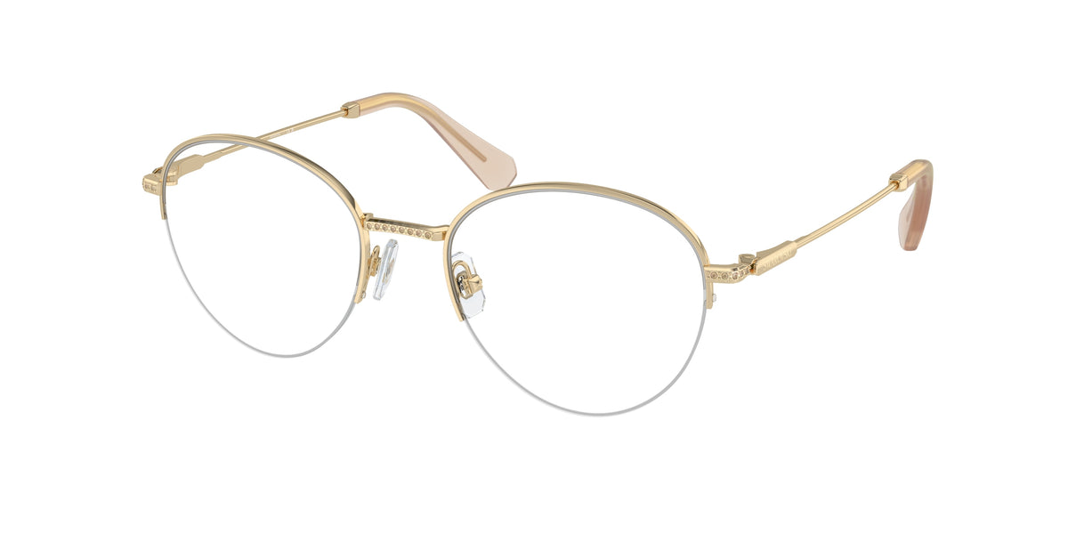 Swarovski SK1004 Pale Gold Eyeglasses