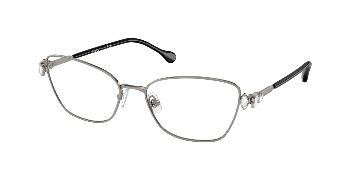 Swarovski SK1006 Gunmetal Eyeglasses