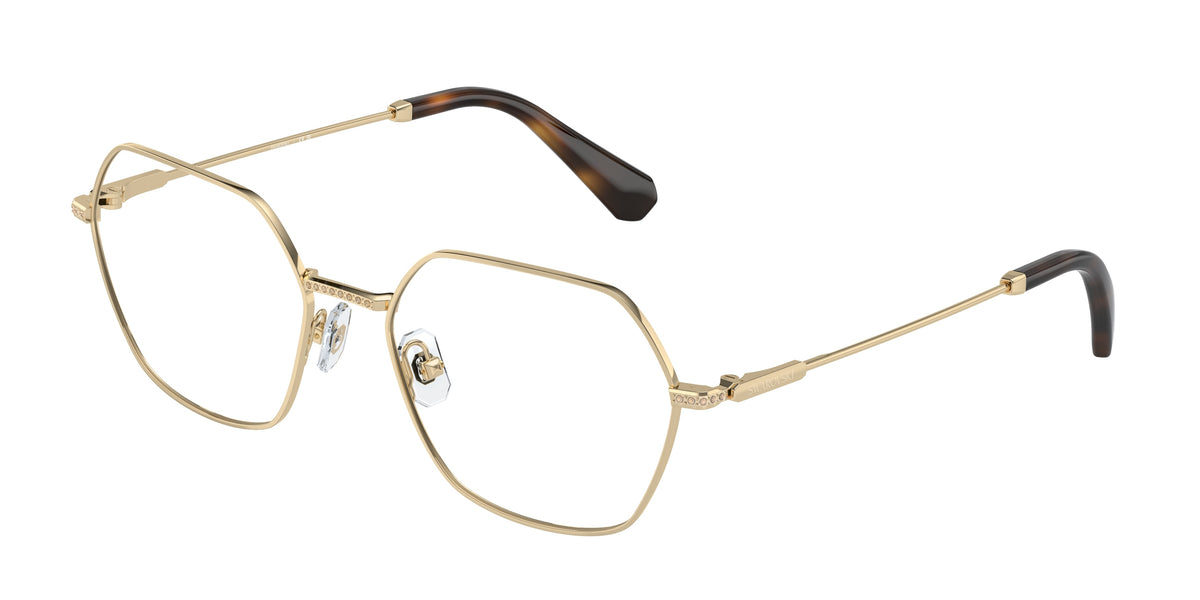 Swarovski SK1011 Pale Gold Eyeglasses