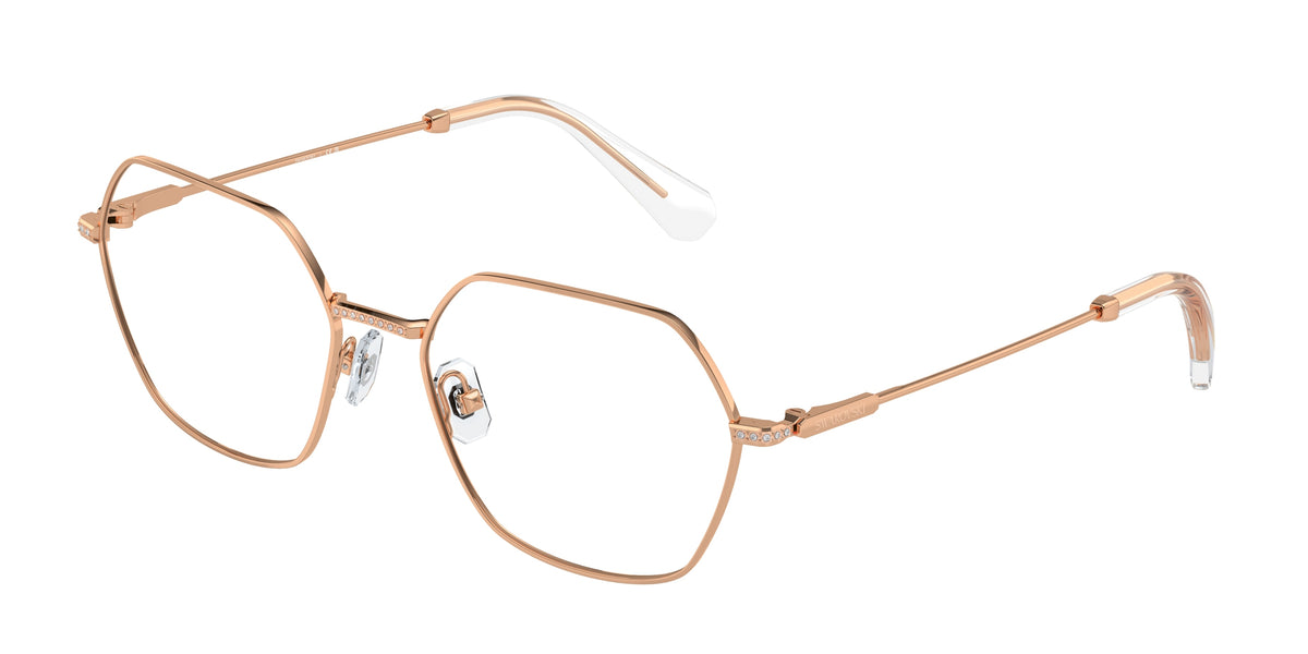 Swarovski SK1011 Rose Gold Eyeglasses