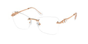 Swarovski SK1014 Rose Gold Eyeglasses