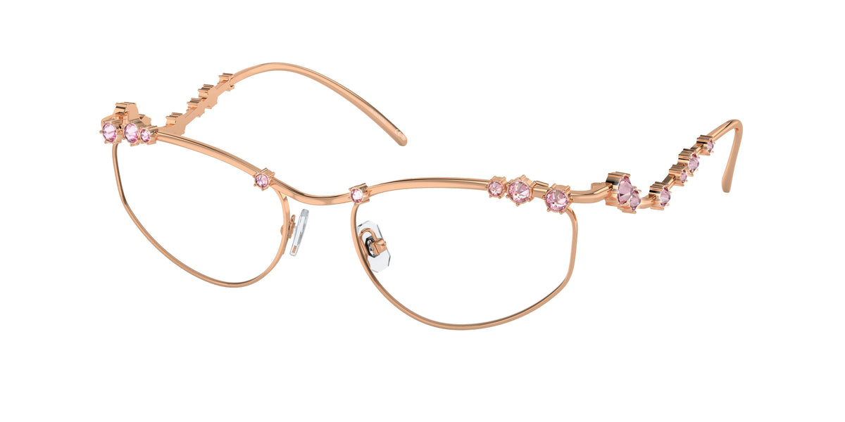 Swarovski SK1015 Rose Gold Eyeglasses