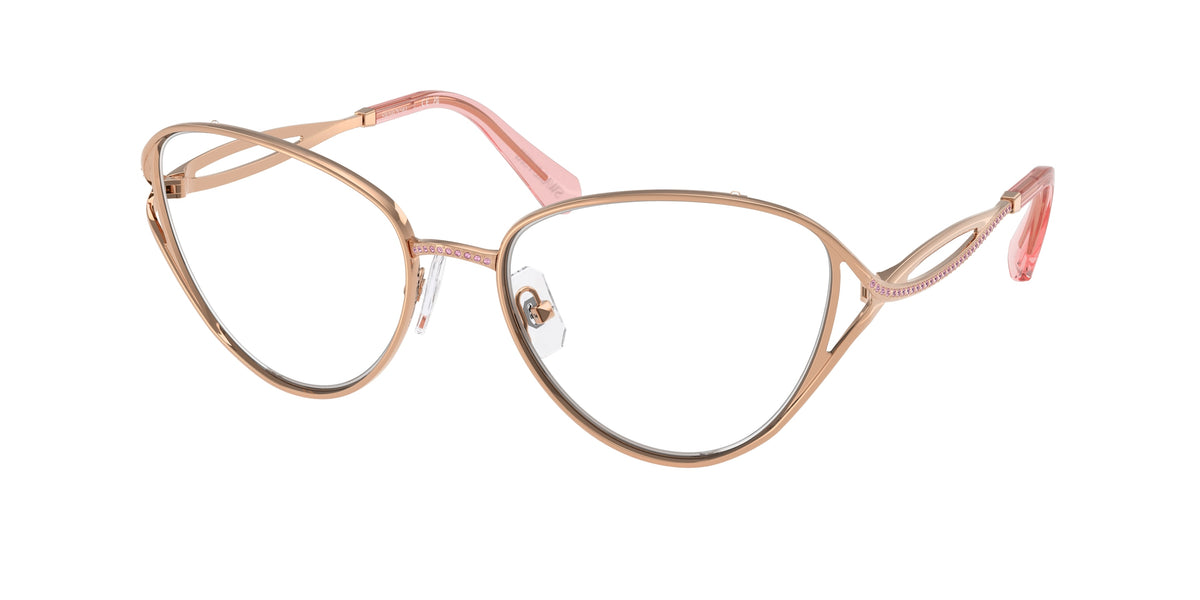 Swarovski SK1017 Rose Gold Eyeglasses